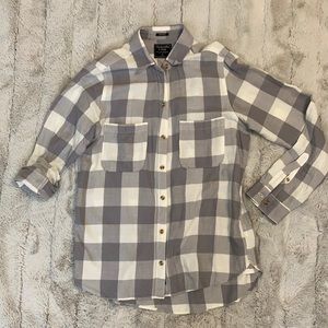 Abercrombie and Fitch boyfriend button up, sz med
